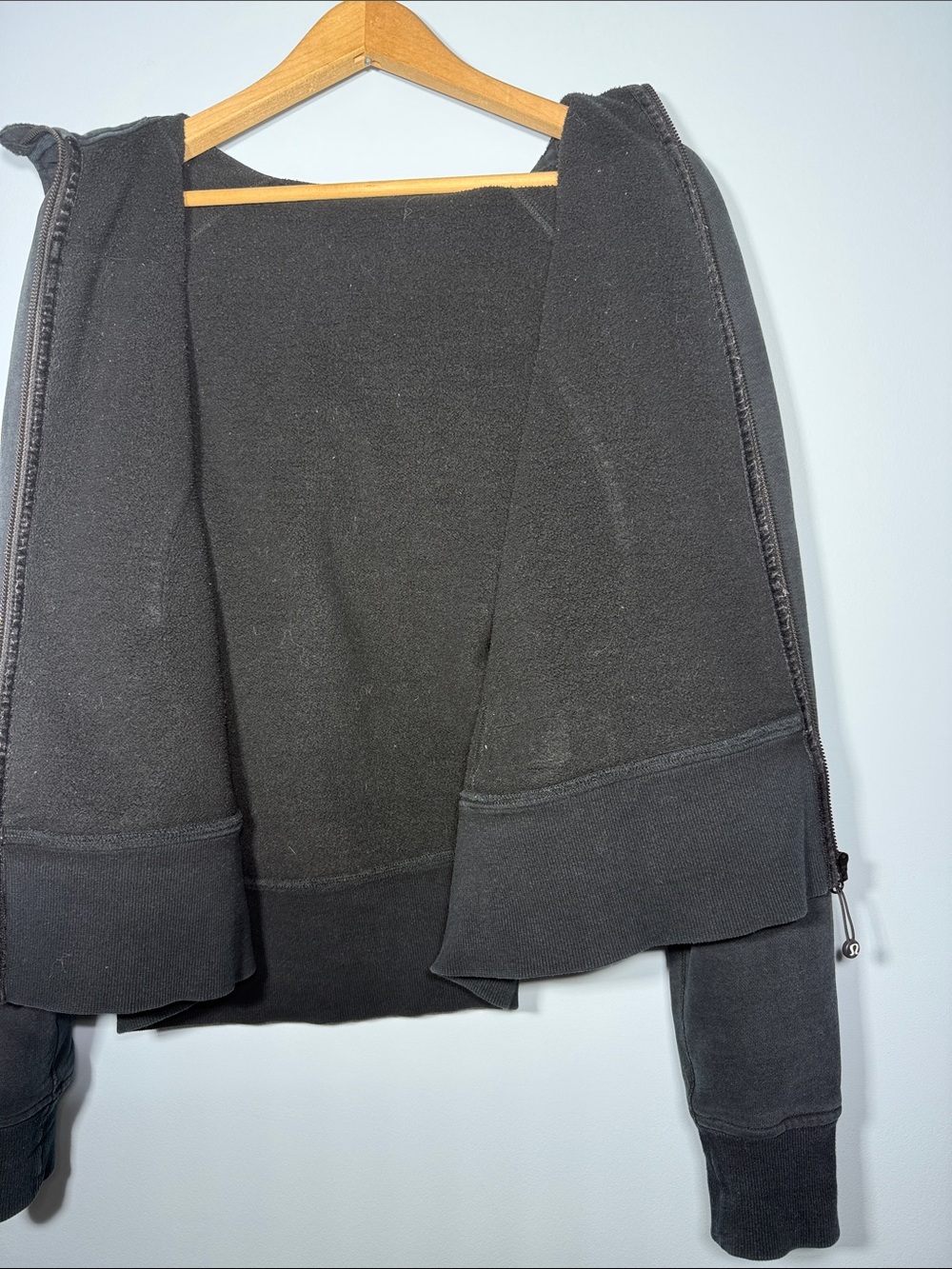 Lululemon OG Scuba Hoodie Black Size 12 – Classic Vintage - Picture 8 of 8